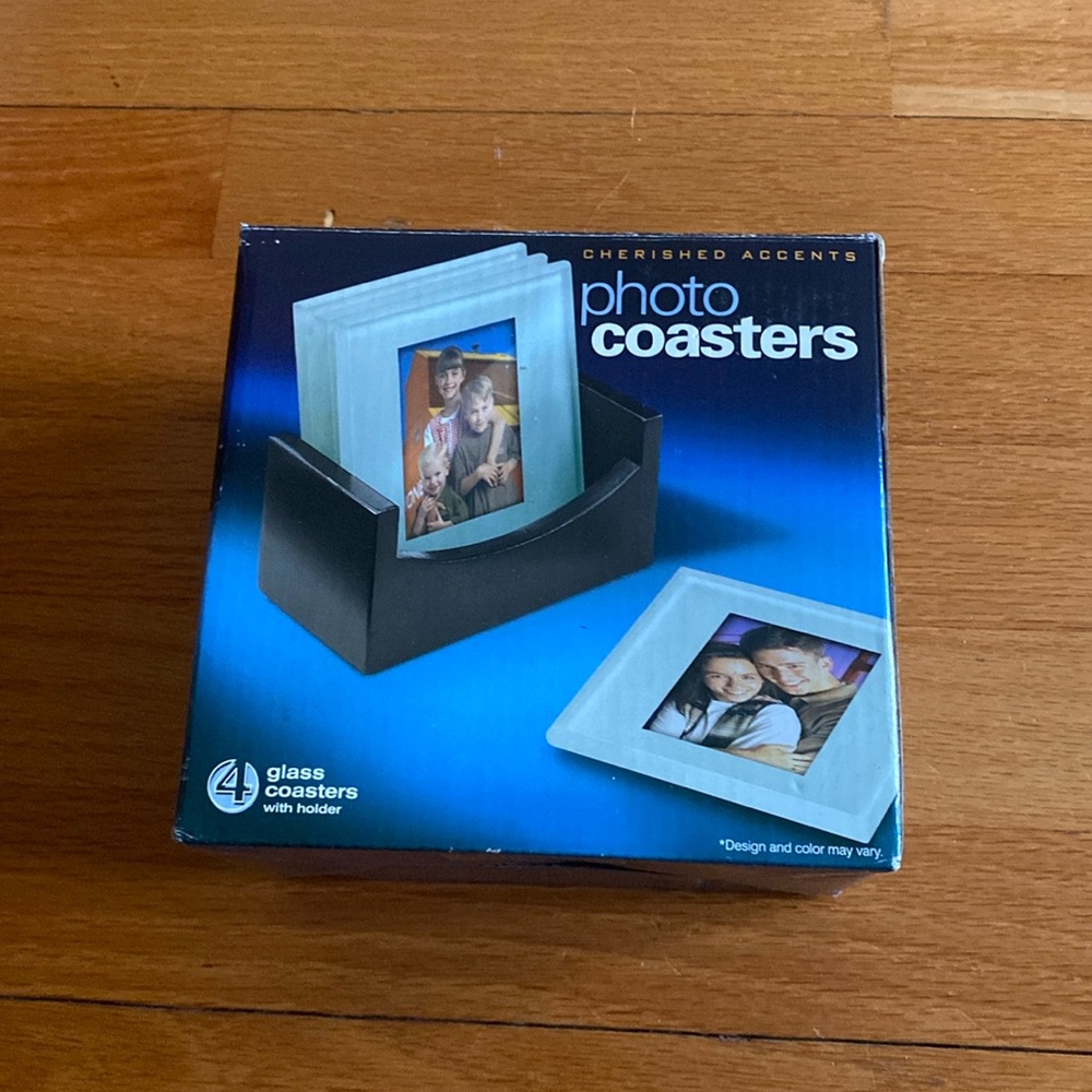 Glass Photo Coasters